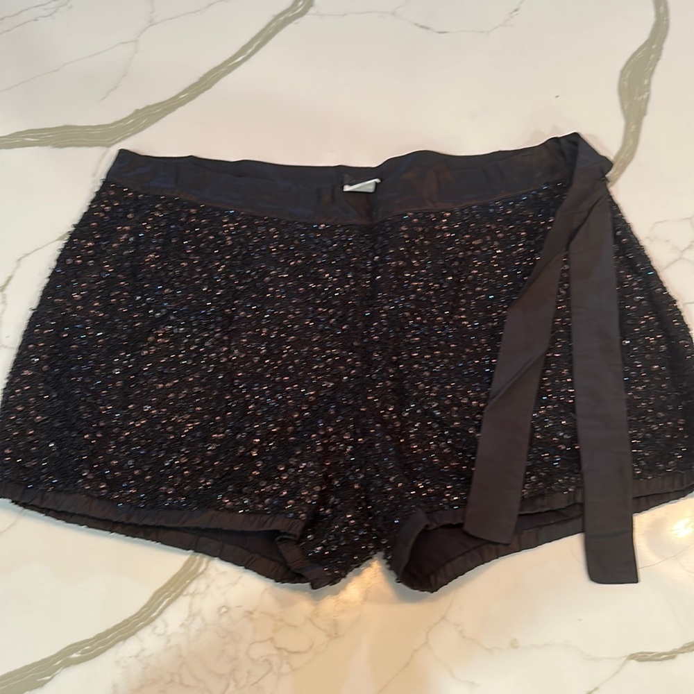 JCrew sequin shorts